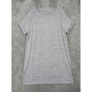 Chicos Dress 2 US Large Zenergy Heathered Knit Athleisure Lounge Soft Pullover